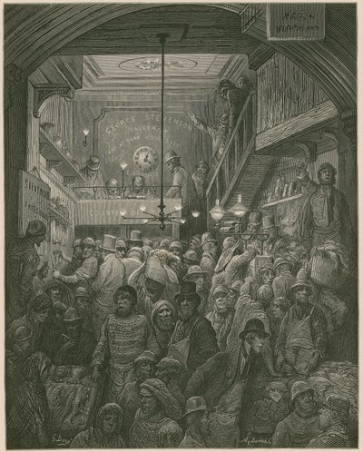 Billingsgate door Gustave Dore